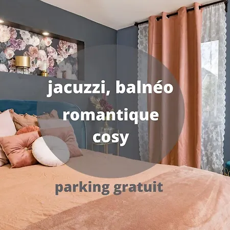 Apartment @romantic & @jacuzzi @ Parking Gratuit @ Mulhouse